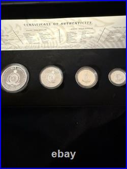 2025 1.85oz. 999 Silver Niue Mexican Libertad Fractional Coin Set-Only 500 Made