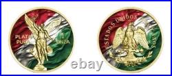 2025 Intaglio Vintage Libertad Tribute Mexican Flag Edition 1oz. 999 Silver 2025 Intaglio Vintage Libertad Tribute Mexican Flag Edition 1oz. 999 Silver