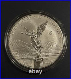 2025 Mexico 1 oz Silver Libertad Reverse Proof EXTREMELY RARE YEAR, LOW MINT