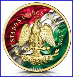 2025 Vintage Libertad Tribute 1oz Silver. 999 Intaglio Mint Mexican Flag Edition 2025 Vintage Libertad Tribute 1oz Silver. 999 Intaglio Mint Mexican Flag Edition