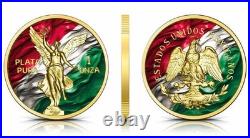 2025 Vintage Libertad Tribute 1oz Silver. 999 Intaglio Mint Mexican Flag Edition 2025 Vintage Libertad Tribute 1oz Silver. 999 Intaglio Mint Mexican Flag Edition