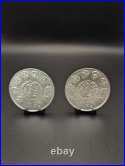 2x! Tough 2018 Mexico 1oz Silver Libertad Rounds Record Low Mint Coins 2oz Lot 2x! Tough 2018 Mexico 1oz Silver Libertad Rounds Record Low Mint Coins 2oz Lot