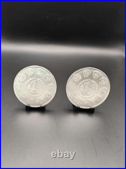 2x! Tough 2018 Mexico 1oz Silver Libertad Rounds Record Low Mint Coins 2oz Lot 2x! Tough 2018 Mexico 1oz Silver Libertad Rounds Record Low Mint Coins 2oz Lot