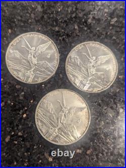 3X 2006 1 Oz 999 SILVER MEXICO Libertad Pura Plata Coin Limited Mint Round NICE 3X 2006 1 Oz 999 SILVER MEXICO Libertad Pura Plata Coin Limited Mint Round NICE
