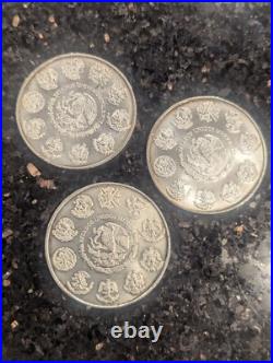 3X 2006 1 Oz 999 SILVER MEXICO Libertad Pura Plata Coin Limited Mint Round NICE 3X 2006 1 Oz 999 SILVER MEXICO Libertad Pura Plata Coin Limited Mint Round NICE