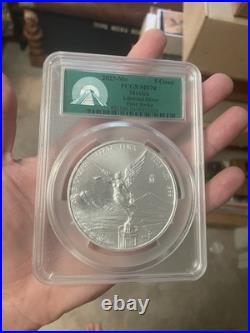 5 Oz 999 silver 2023 Mexican Libertad MS70 First Strike PCGS 2023 5oz MS70