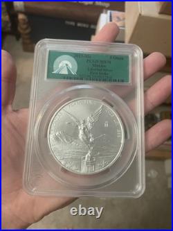 5 Oz 999 silver 2023 Mexican Libertad MS70 First Strike PCGS 2023 5oz MS70