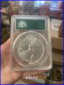 5 Oz 999 silver 2023 Mexican Libertad MS70 First Strike PCGS 2023 5oz MS70
