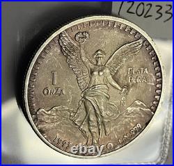 BU 1993 1oz Mexican Libertad 1oz Plata Pura. 999 Fine Silver 720233
