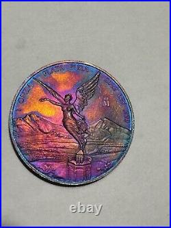 Beautiful 2022 Toned mexican libertad 1 oz FREE SHIPPING