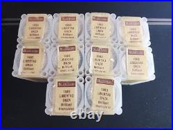 Blanchard 1983 Libertad Onza. 999 Unopened Roll 20 Ozt Per Roll Blanchard 1983 Libertad Onza. 999 Unopened Roll 20 Ozt Per Roll