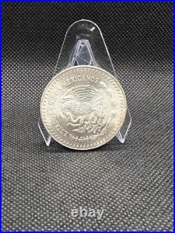 Blast White 1984 Mexican Silver Libertad 1 oz Mexico 1 onza Plata Pura Coin BU