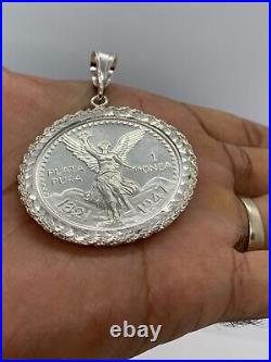 Centenario 925 Sterling Silver 1oz Libertad Coin with 925 Sterling Silver Bezel