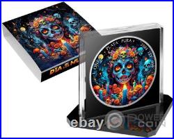 DIA DE LOS MUERTOS Nightmare Libertad 1 Oz Silver Coin Mexico 2024 DIA DE LOS MUERTOS Nightmare Libertad 1 Oz Silver Coin Mexico 2024