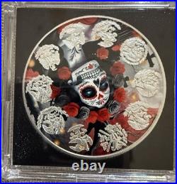 Dia de Los Muertos Day of The Dead 1oz Silver Libertad Coin 1 Of ONLY 499