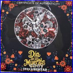 Dia de Los Muertos Day of The Dead 1oz Silver Libertad Coin 1 Of ONLY 499