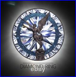 Diamond Ring Libertad 2024 1 Oz Fine Silver Diamond Dust Coin Mexico