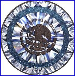 Diamond Ring Libertad 2024 1 Oz Fine Silver Diamond Dust Coin Mexico