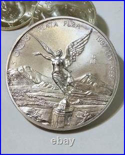 Free Gold! 1997 5oz Mexican Libertad. 999 Silver