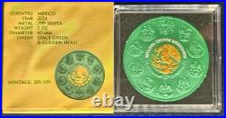 Germania Colorized 2024 Libertad Space Green Hologram 1 oz Silver (399 Mintage)