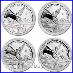 LIBERTAD MEXICO 2023 Fractional Set 1/2, 1/4, 1/10,1/20 oz Proof Silver Coin LIBERTAD MEXICO 2023 Fractional Set 1/2, 1/4, 1/10,1/20 oz Proof Silver Coin