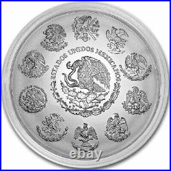 Libertad Mexico 2023 1 Kilo Pure Silver Bu Coin In Capsule