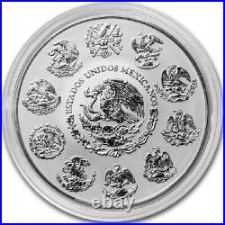 Libertad Mexico 2024 2 oz Silver Reverse Proof Coin In Capsule Mexico