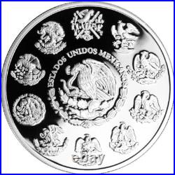 Libertad Mexico 2024 5 oz Silver Proof Coin in Capsule Mexico Libertad Mexico 2024 5 oz Silver Proof Coin in Capsule Mexico
