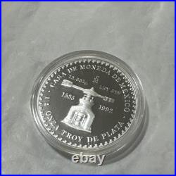 Libertad Piedra De Los Soles Mexican 1992 1/2 Oz Silver Proof Medal