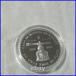 Libertad Piedra De Los Soles Mexican 1992 1/2 Oz Silver Proof Medal