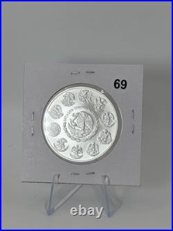 Libertad Silver Onza 2023 Mexican Mint. 999 Fine 1 Ounce UNC GEM #69