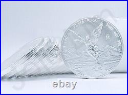 Lot Of 5 2023 Libertad 1 oz Silver Coin. 999+ Fine BU Bullion Banco de Mexico