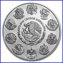 Lot of 10 2023 Libertad 1 oz Silver Coin. 999+ Fine BU Bullion Banco de Mexico