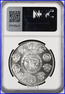 MEXICO 1 Onza 2007 Silver Libertad NGC MS66 Key Date