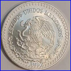 MEXICO / 1996 Mo 1 oz Silver Libertad, 1 Onza Plata Pura, UNC
