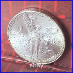 Mexican Mint 1985 Mexico Libertad 1 oz. 999 Silver Bullion Coin Uncertified