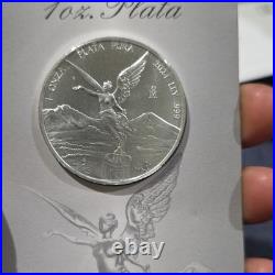 Mexican Mint 2024 Mexican Libertad 1 oz Silver 0.999 Coin Uncertified