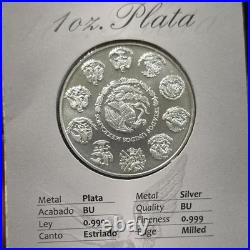 Mexican Mint 2024 Mexican Libertad 1 oz Silver 0.999 Coin Uncertified