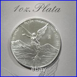 Mexican Mint 2024 Mexican Libertad 1 oz Silver 0.999 Coin Uncertified