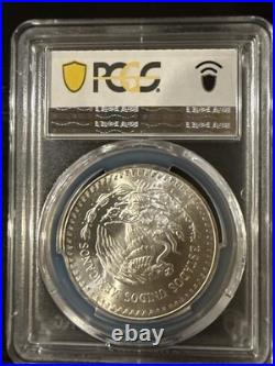 Mexico 1 Onza Silver Libertad 1985 PCGS MS67 Coin. 999 Fine Uncirculated