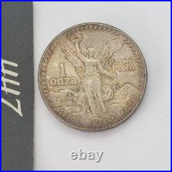 Mexico 1984 Mexican 1 Oz Libertad Silver Coin Bullion with 36 mm Slab Snap Holder