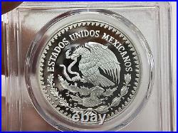 Mexico 1997 1 Oz Silver Libertad Proof PCGS PF68 DCAM Mintage 1500