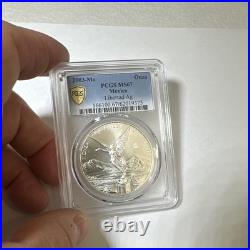 Mexico 2003 Libertad 1 oz. 999 Silver Business Strike PCGS MS67 166100.67