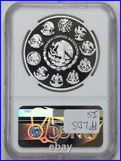 Mexico 2017-Mo 1 Onza. 999 Silver Proof Libertad PF70UCAM NGC 4645581-024