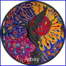Mexico 2021 1 oz Mexican Libertad Huichol Art No. 1 oz Silver Coin