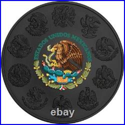 Mexico 2021 1 oz Mexican Libertad Huichol Art No. 6 1 oz Silver Coin
