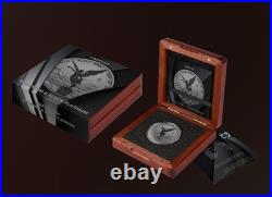 Mexico 2024 1oz Silver Libertad Ruthenium with Black Platinum Colorized Coin