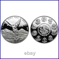 Mexico 2024 2-oz Proof Silver Libertad Onza Mexico 2024 2-oz Proof Silver Libertad Onza