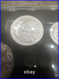 Mexico 2024 Libertad BU 5 Coin Set Coleccion Banco de Mexico. 999 Silver Mexico 2024 Libertad BU 5 Coin Set Coleccion Banco de Mexico. 999 Silver