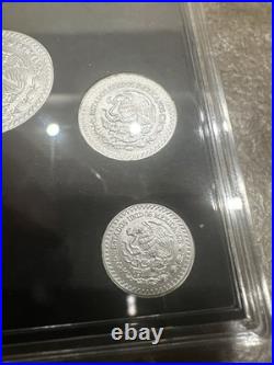 Mexico 2024 Libertad BU 5 Coin Set Coleccion Banco de Mexico. 999 Silver Mexico 2024 Libertad BU 5 Coin Set Coleccion Banco de Mexico. 999 Silver